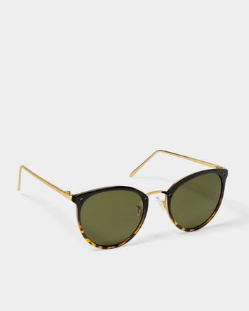 Katie Loxton Santorini Sunglasses - Black Tortoiseshell