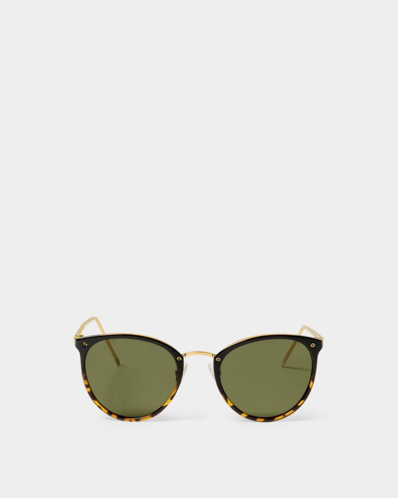 Katie Loxton Santorini Sunglasses - Black Tortoiseshell