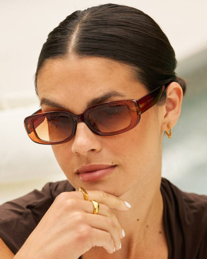 Katie Loxton Venice Transparent Amber Sunglasses