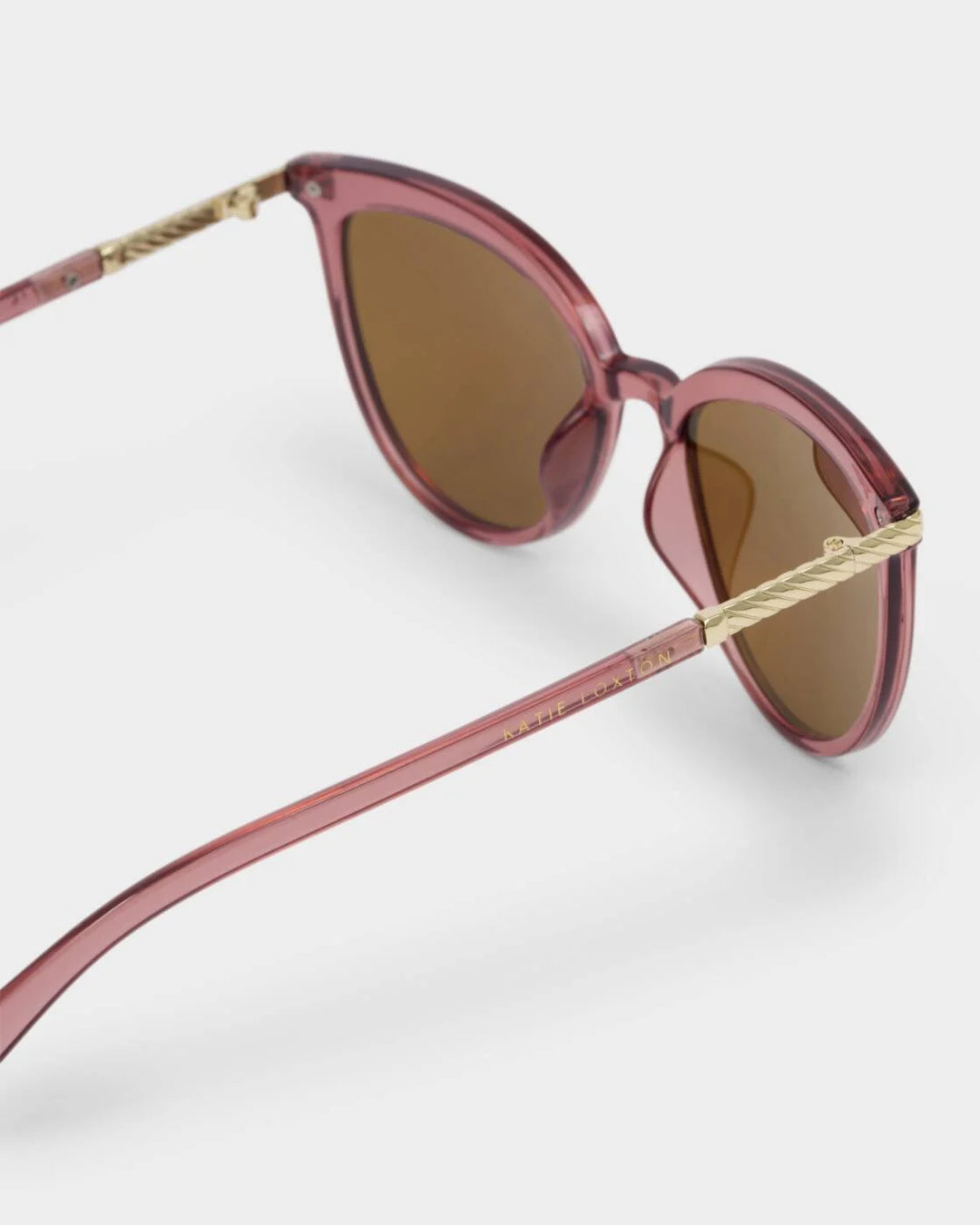 Katie Loxton Ravello Sunglasses- Cherry Transparent