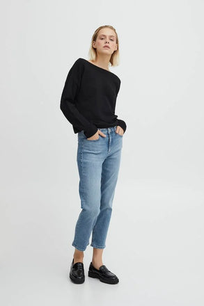 Ichi Twiggy Raven Jeans- light wash