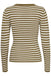 Ichi IHDiane Top- Lizard/Almond Milk stripe