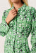 Soaked In Luxury Ina Shirt Dress - Medium Green