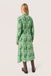 Soaked In Luxury Ina Shirt Dress - Medium Green