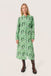 Soaked In Luxury Ina Shirt Dress - Medium Green