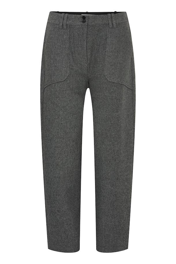 BYoung Etona Pants- Mid Grey Melange