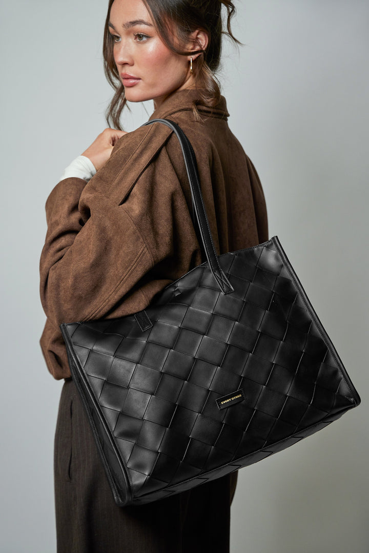 Every Other Large Tote Bag - Black