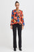 Ichi Neally Blouse- Multi Flower aop