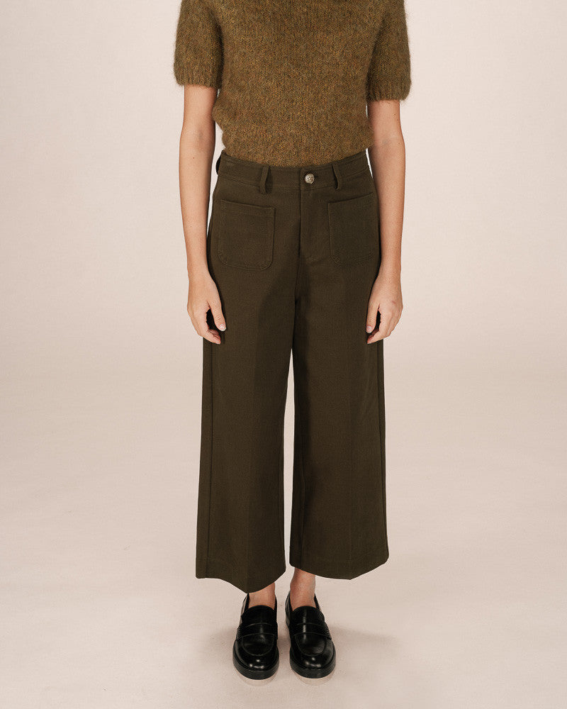 Grace & Mila Sole 7/8 Trousers - Vert Foret