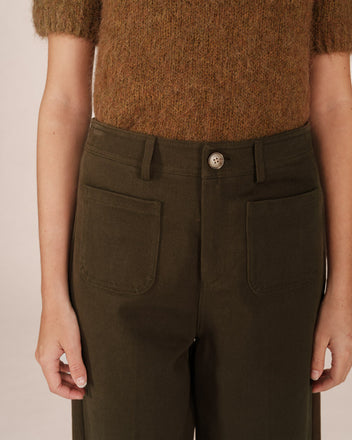Grace & Mila Sole 7/8 Trousers - Vert Foret