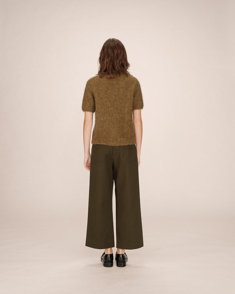Grace & Mila Sole 7/8 Trousers - Vert Foret