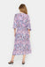 Saint Tropez Everley Dress- Pink C.Ikat Paint