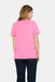 Saint Tropez AdeliaSZ V Neck T-shirt - Pink Cosmo Melange