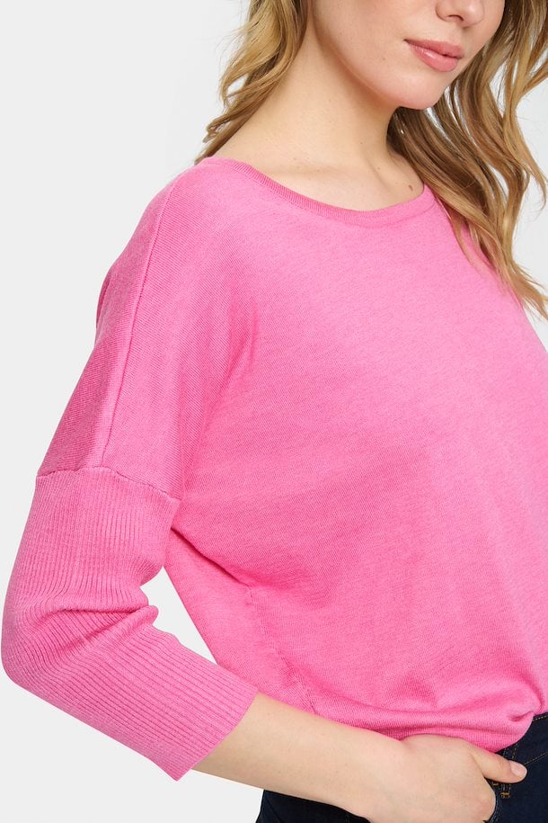 Saint Tropez MilaSZ Pullover - Pink Cosmo Melange