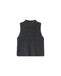Grace & Mila Sablon Sleeveless Sweater - Anthracite