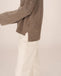 Grace & Mila Salvador Lurex Sweater - Taupe