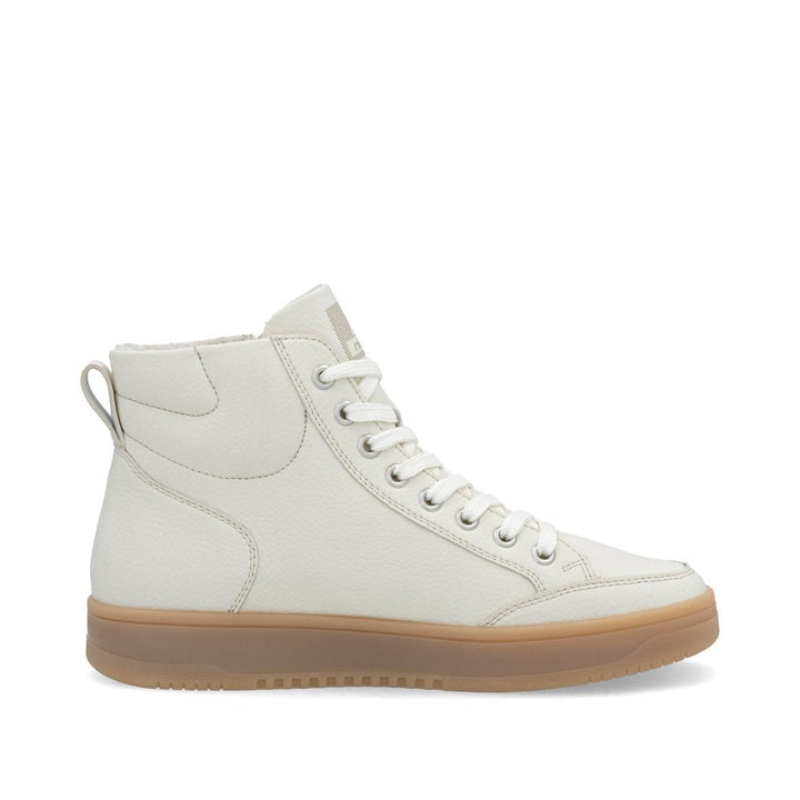 Rieker W1971-00 White Ladies Zip Boots