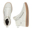 Rieker W1971-00 White Ladies Zip Boots
