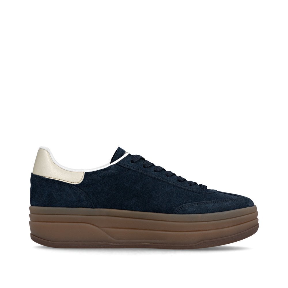 Rieker Ladies Trainers W3700-14- Blue