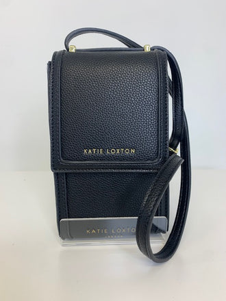 Katie Loxton Crossbody Phone Bag - Black