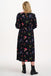 Sugarhill Brighton Darcie Shirred Midi Dress- Black, Rainbow Folk Bird