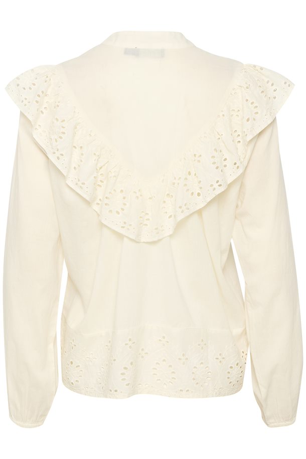 Soaked In Luxury Irim Blouse - Whisper White