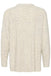 Soaked In Luxury Rakel Cable Pullover- White Grey Melange