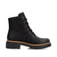 Rieker Ladies Zip Boots - Black