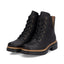 Rieker Ladies Zip Boots - Black