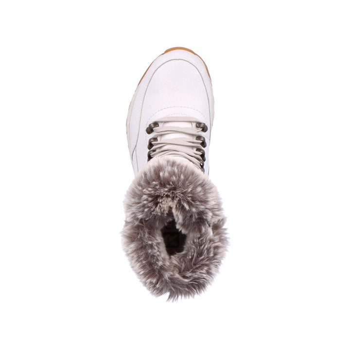 Rieker W0063-80 Zip Boots - White