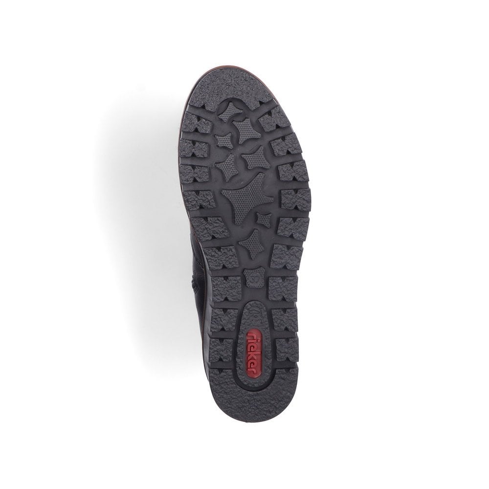 Rieker Zip Boot - Black