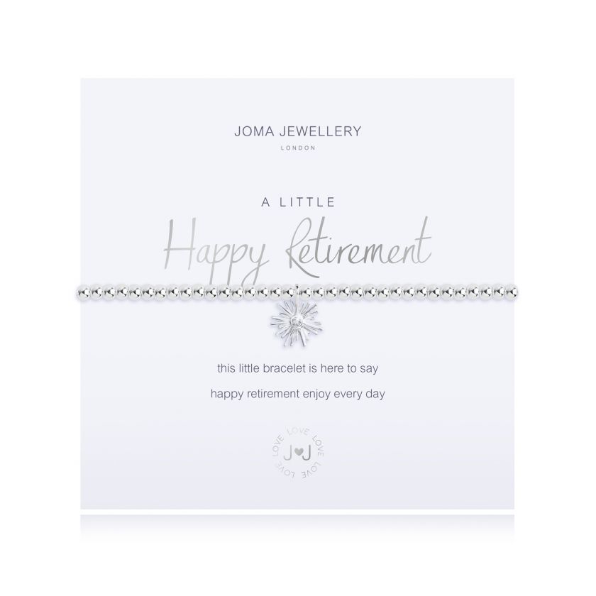 Joma Jewellery A Little Happy Retirement Bracelet