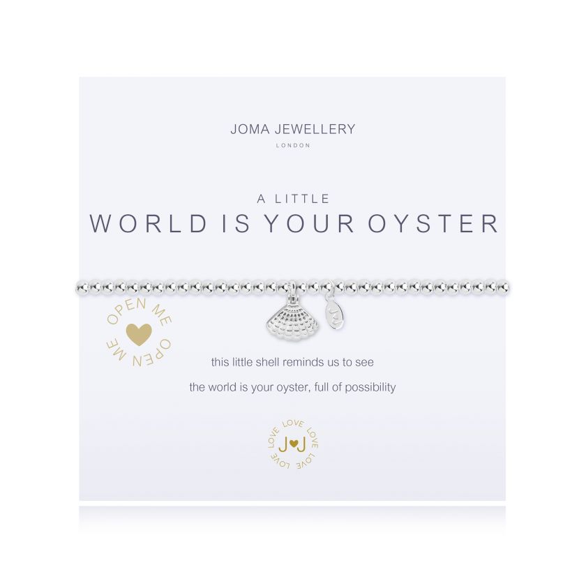 Joma Jewellery A Little The World Is Your Oyster Bracelet