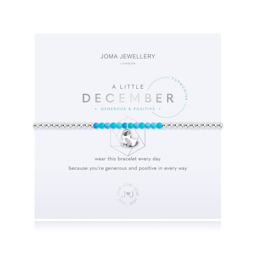 Joma Jewellery A Little Birthstone December Turquoise