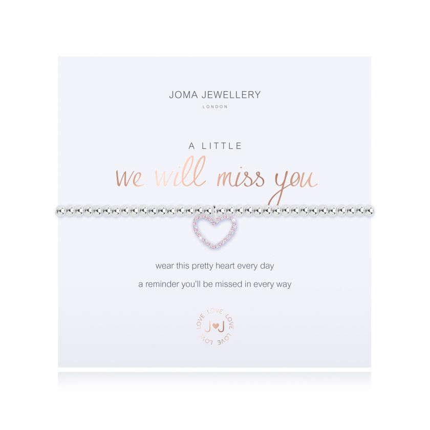 Joma Jewellery A Little We Will Miss You Bracelet