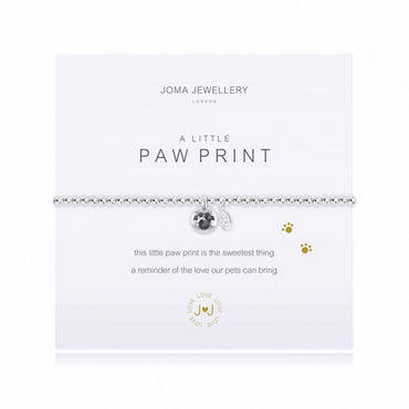 Joma Jewellery A Little Paw Print Bracelet