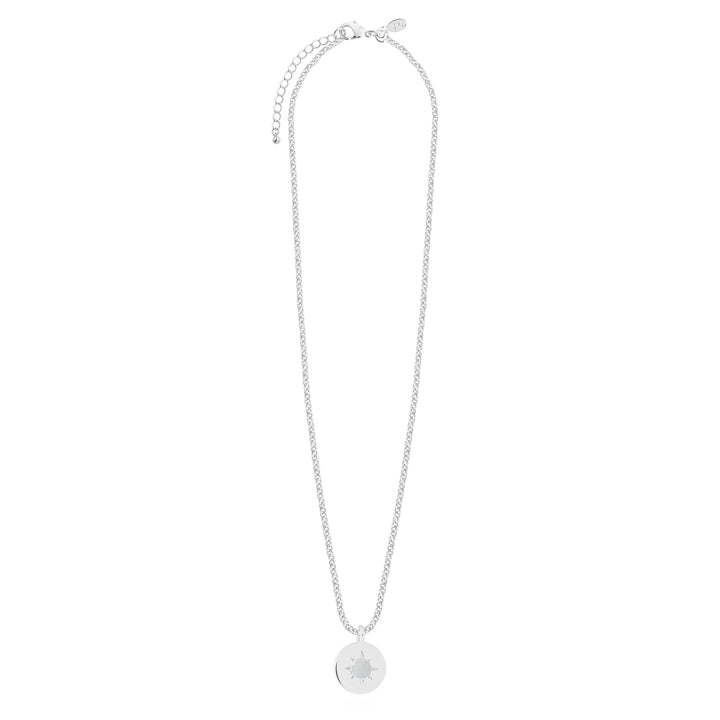 Joma Jewellery Birthstone a little Necklace April Rock Crystal