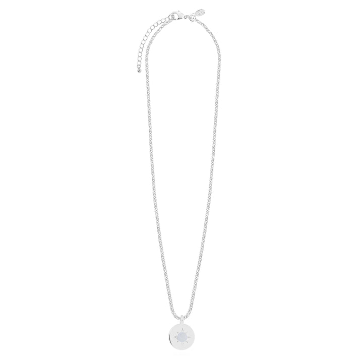 Joma Jewellery Birthstone a little Necklace June Moonstone
