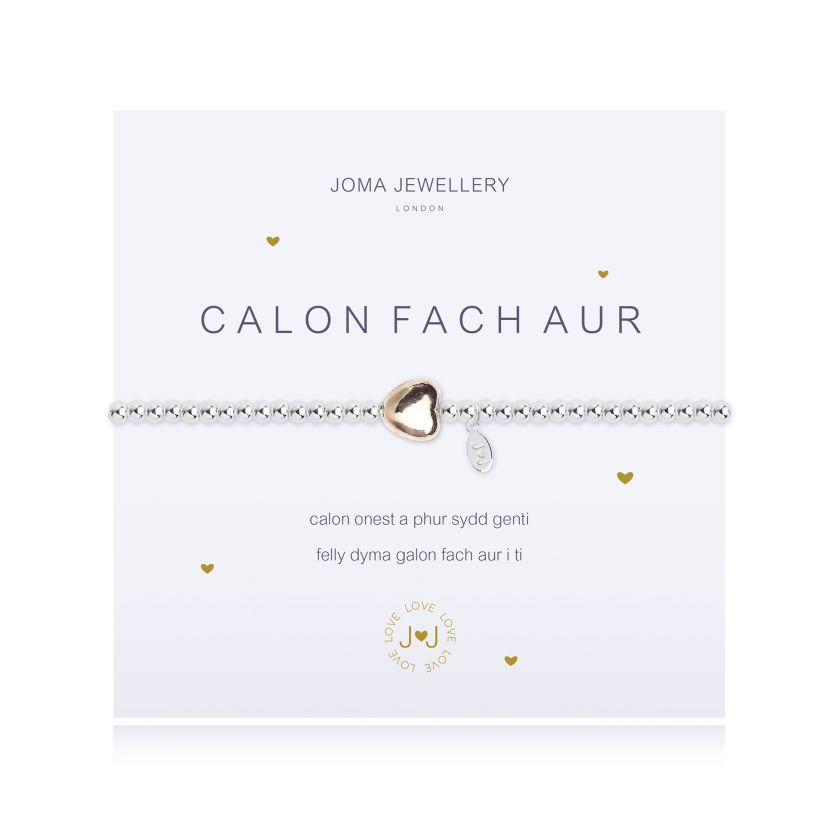 Joma Jewellery A Little Heart of Gold Bracelet (Welsh)