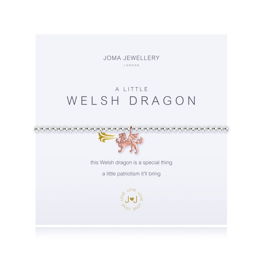Joma Jewellery A Little Welsh Dragon Bracelet