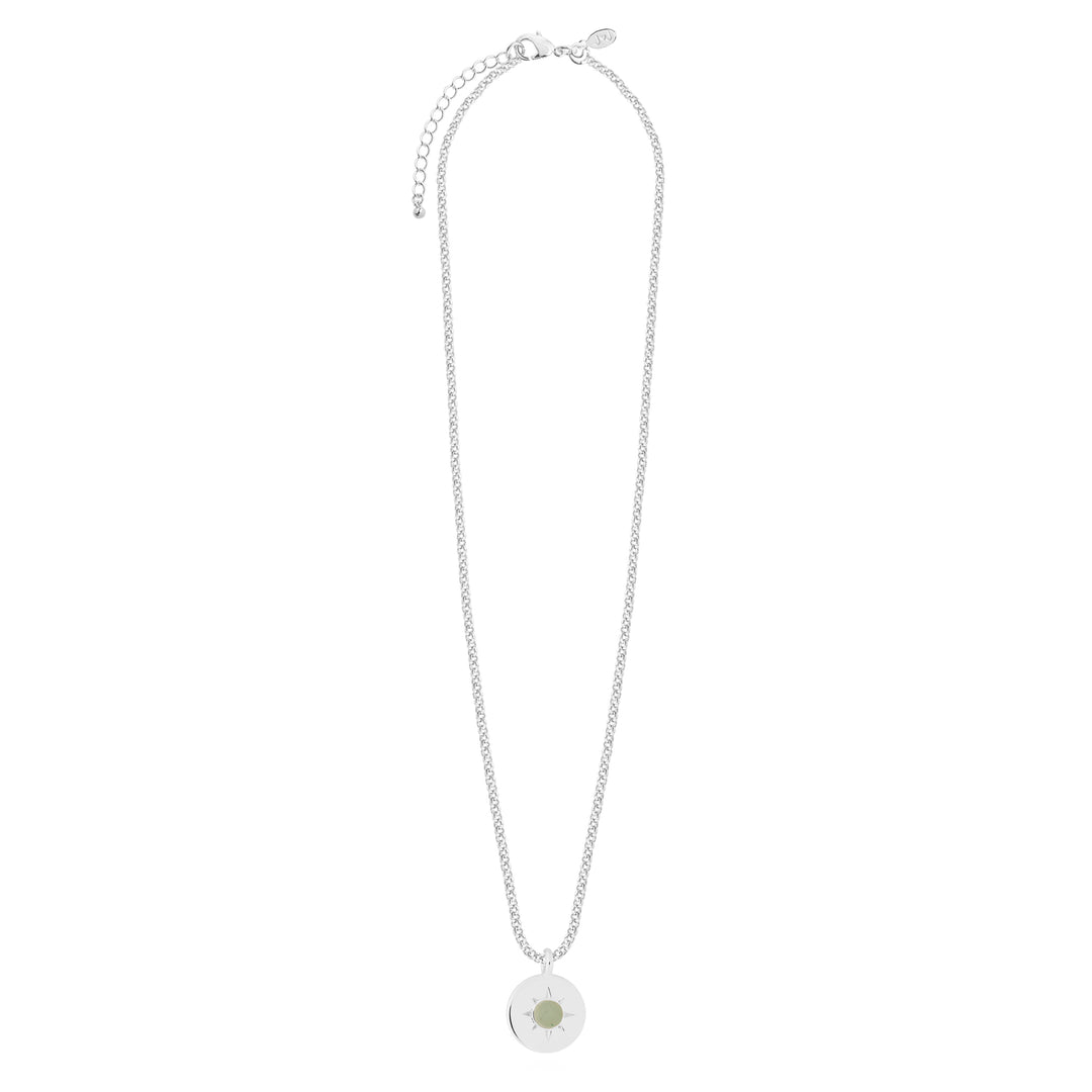 Joma Jewellery Birthstone a little Necklace August Aventurine