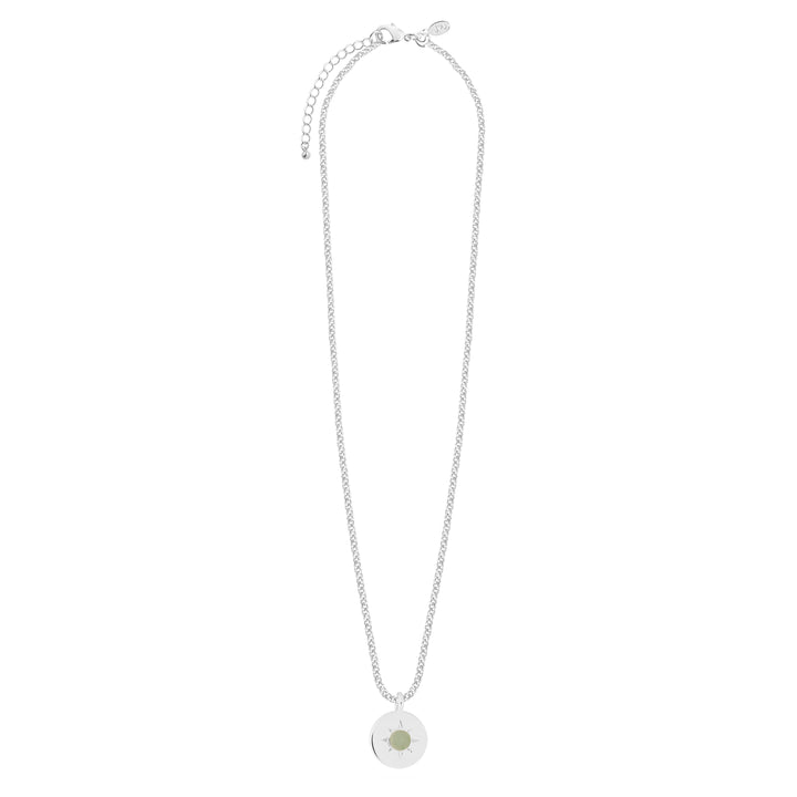 Joma Jewellery Birthstone a little Necklace August Aventurine