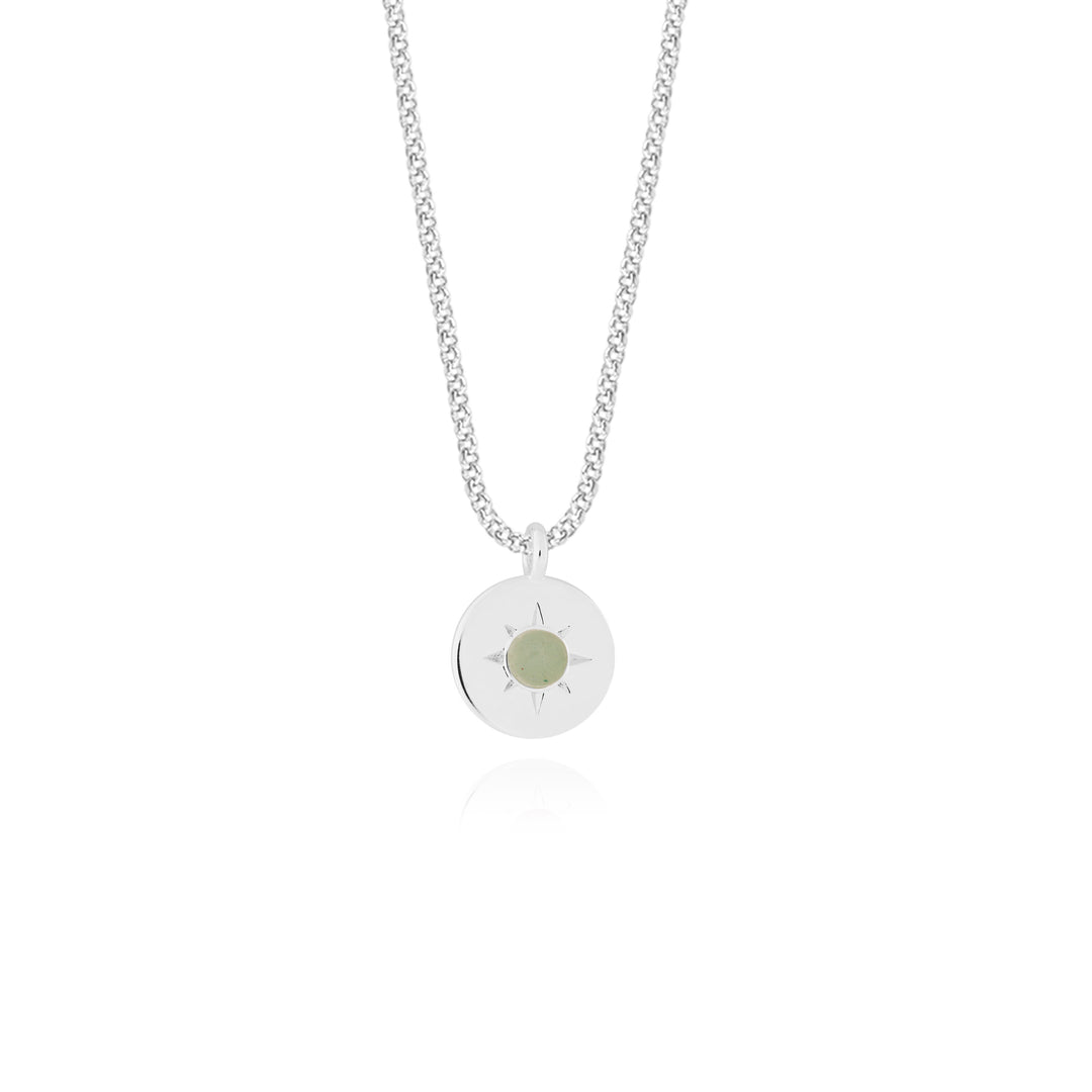 Joma Jewellery Birthstone a little Necklace August Aventurine