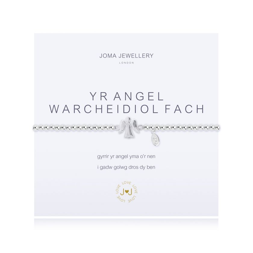 Joma Jewellery A Little Guardian Angel Bracelet (Welsh)