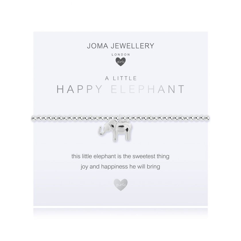 Joma Jewellery Children's A Little Happy Elephant