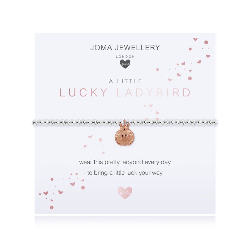 Joma Jewellery Children's A Little Lucky Ladybird