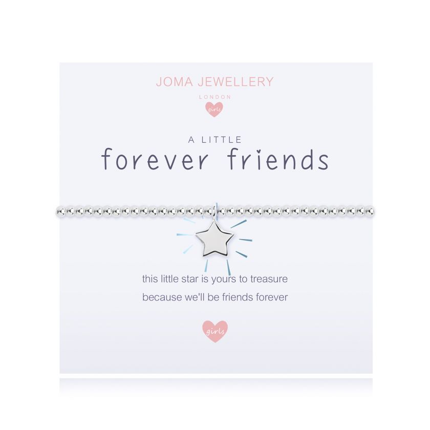 Joma Jewellery Children's A Little Forever Friends Bracelet | Blue