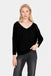 Saint Tropez Mila V-Neck Pullover Black