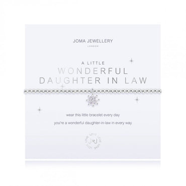 Joma Jewellery A Little wonderful Daughter In Law bracelet
