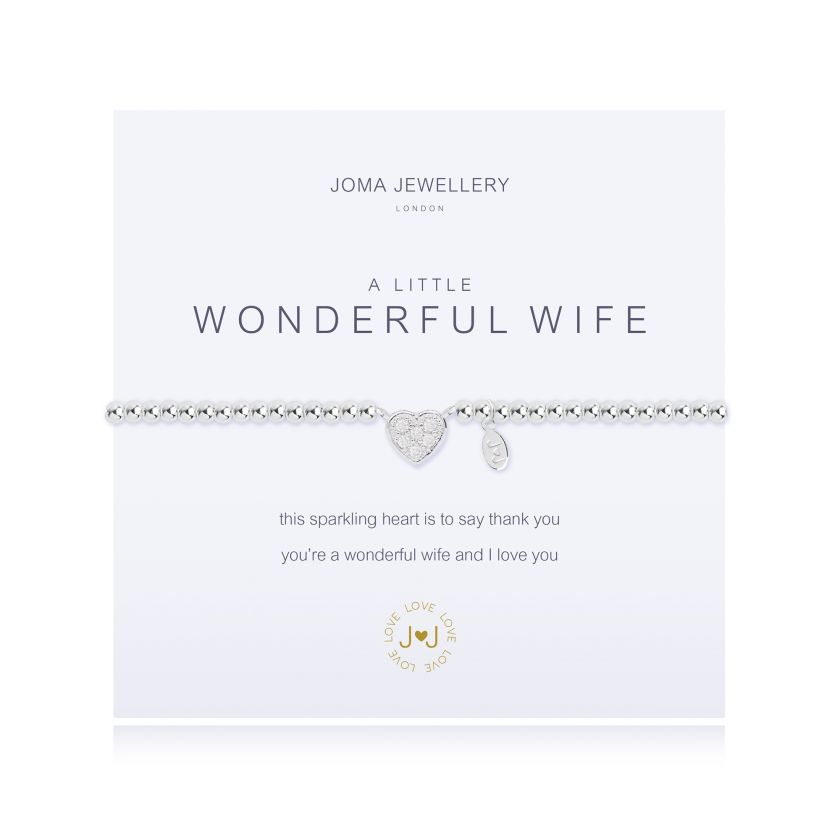 Joma Jewellery A Little Wonderful Wife Bracelet